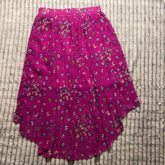 Beautiful Butterfly Print Skirt - Picture 2 of 2